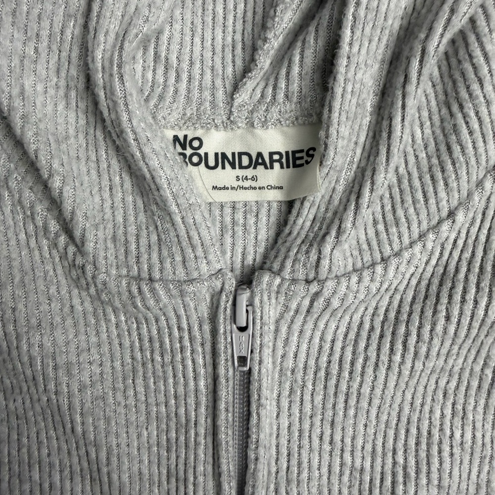 Women's Gray Ribbed Set - Picture 7 of 8